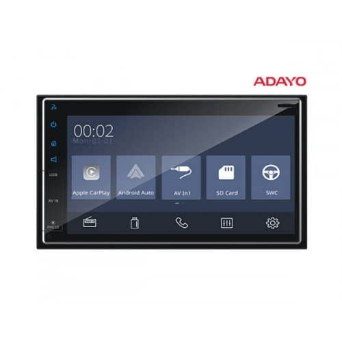 Adayo RM4Z24 6.75" Bluetooth Digital Media Receiver Apple CarPlay Android Auto